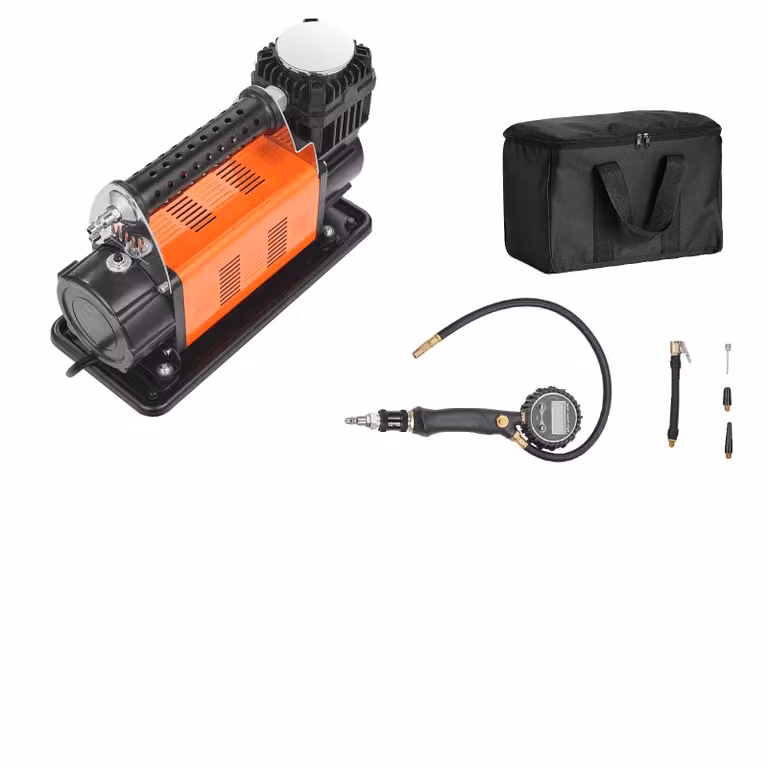 Compressore per gonfiaggio pneumatici VEVOR, gonfiaggio rapido, struttura robusta, 150 PSI, YD-127B