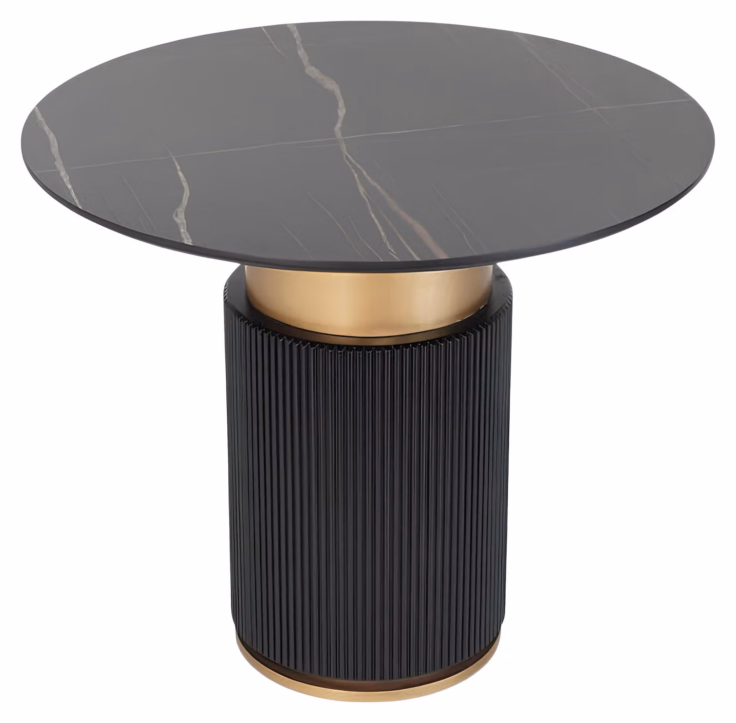 Tavolo da pranzo rotondo grigio Lussuoso tavolo da pranzo in legno Mobili