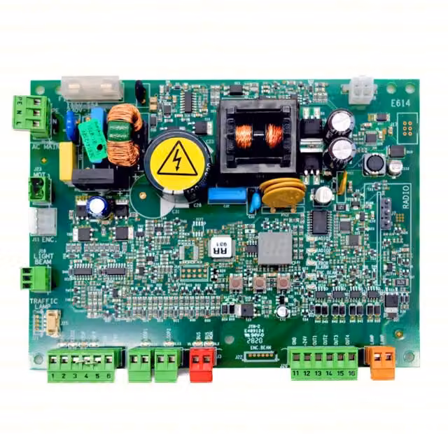 Scheda elettronica E614 incorporata per automazione FAAC 63001034