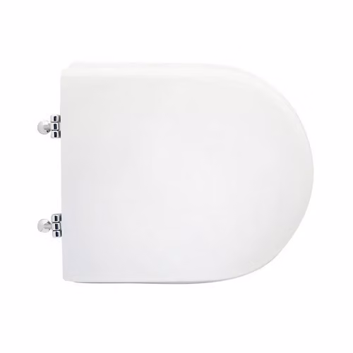 Copriwater compatibile per WC Sanitosco vaso Free Chiuso forma 7 Bianco