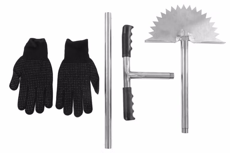 Tagliacarte in acciaio inossidabile - Tagliacarte manuale - Design ergonomico - Lame seghettate - Impugnatura a "T" - Per bordi puliti