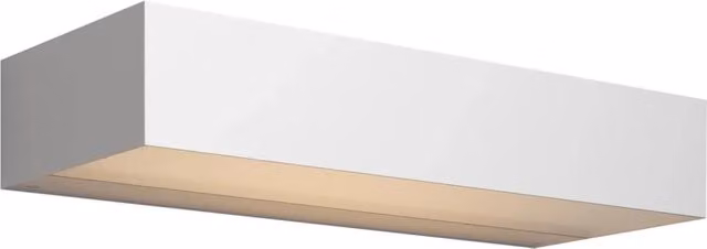 Maytoni Applique Moderna da Parete con LED Integrato IP65 in Alluminio e Vetro Bianco