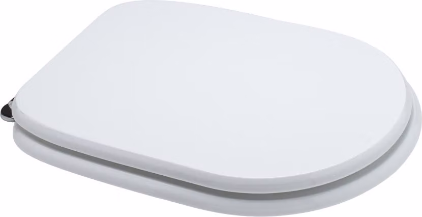 Sedile tavoletta wc per modello di vaso sintesi finitura bianco