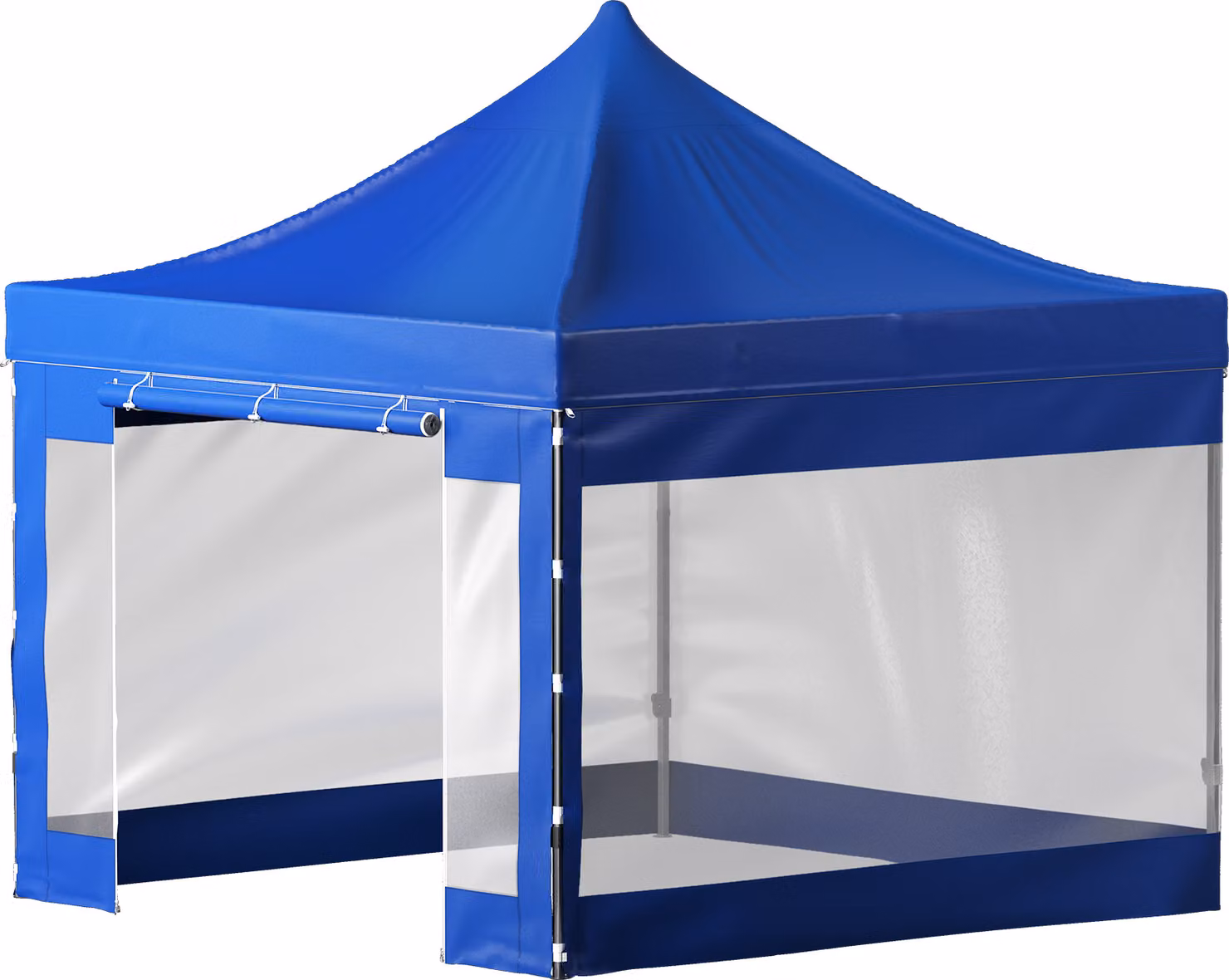 SucceBuy 10 x 10 ft tenda pop up a baldacchino, gazebo per patio all'aperto con pareti laterali rimovibili e borsa su ruote, riparo impermeabile resistente ai raggi UV per le feste