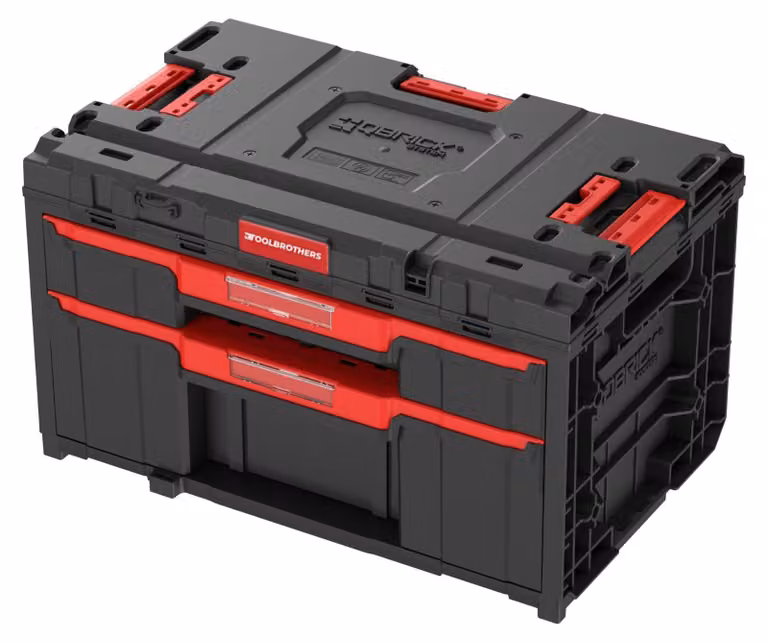 Toolbrothers RHINO XXl Drawer 2 Plus ECO con due cassetti di dimensioni diverse + divisori IP66