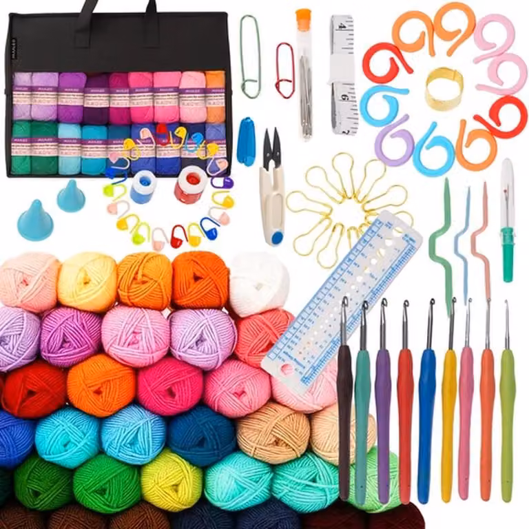 Maaleo Set per uncinetto - 113 pezzi 25407