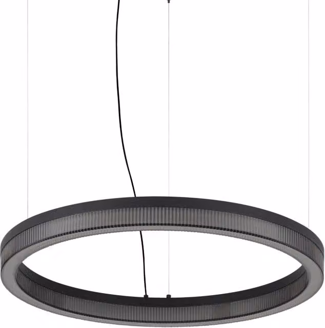Lampadario a Sospensione Crown Luce Calda 31W Nero Regolabile Ideal Lux