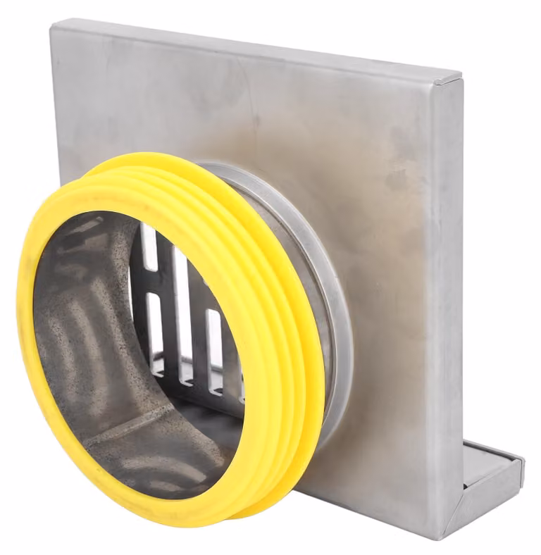 Scarico a pavimento angolare, design a forma di L, acciaio inossidabile resistente e duraturo, resistente alla corrosione, portatile, forma ampiamente utilizzata