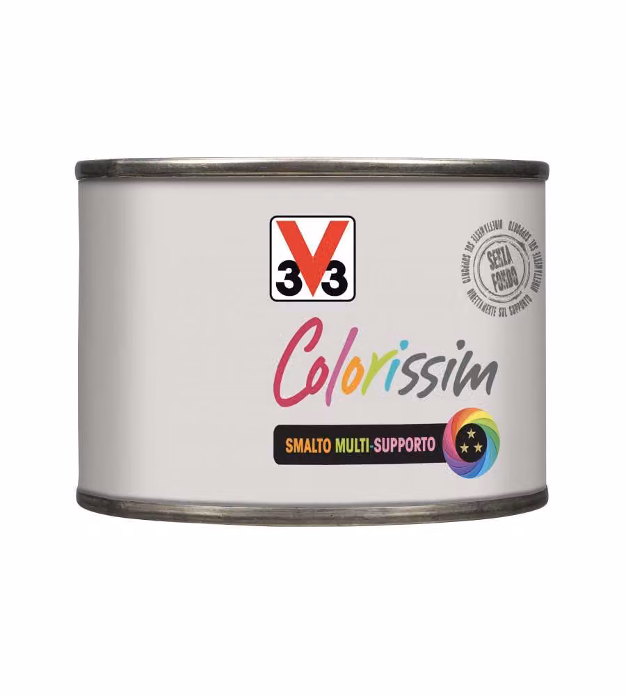 Smalto Multisupporto Colorissim Bianco Opaco 0,125 LT