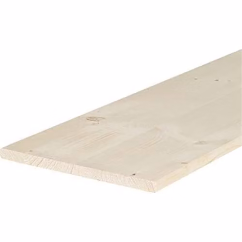 PIRCHER Legno Lamellare Abete Grezzo 18x400x2000 mm per Fai-da-Te
