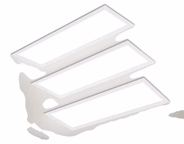 Pannelli illuminanti a LED per soffitto, luminosità di 2400 lumen, design a basso consumo energetico, dimensioni 58 cm, potenza 24W