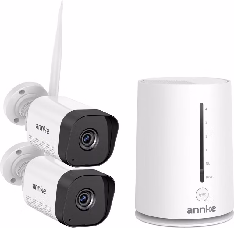 Sistema CCTV, tecnologia wireless, capacità di visione notturna, telecamera 2PCS