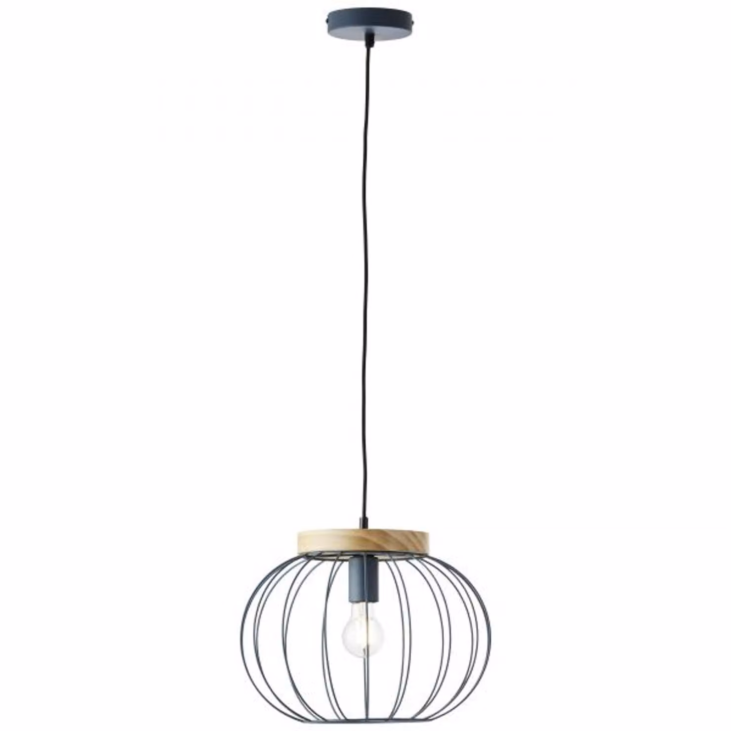 Lampada a sospensione Sorana 1flg turchese