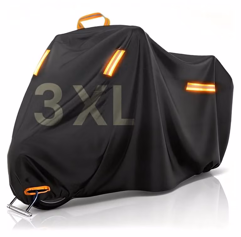 Copertura impermeabile per motociclette, taglia 3XL, realizzata in tessuto Oxford 420D