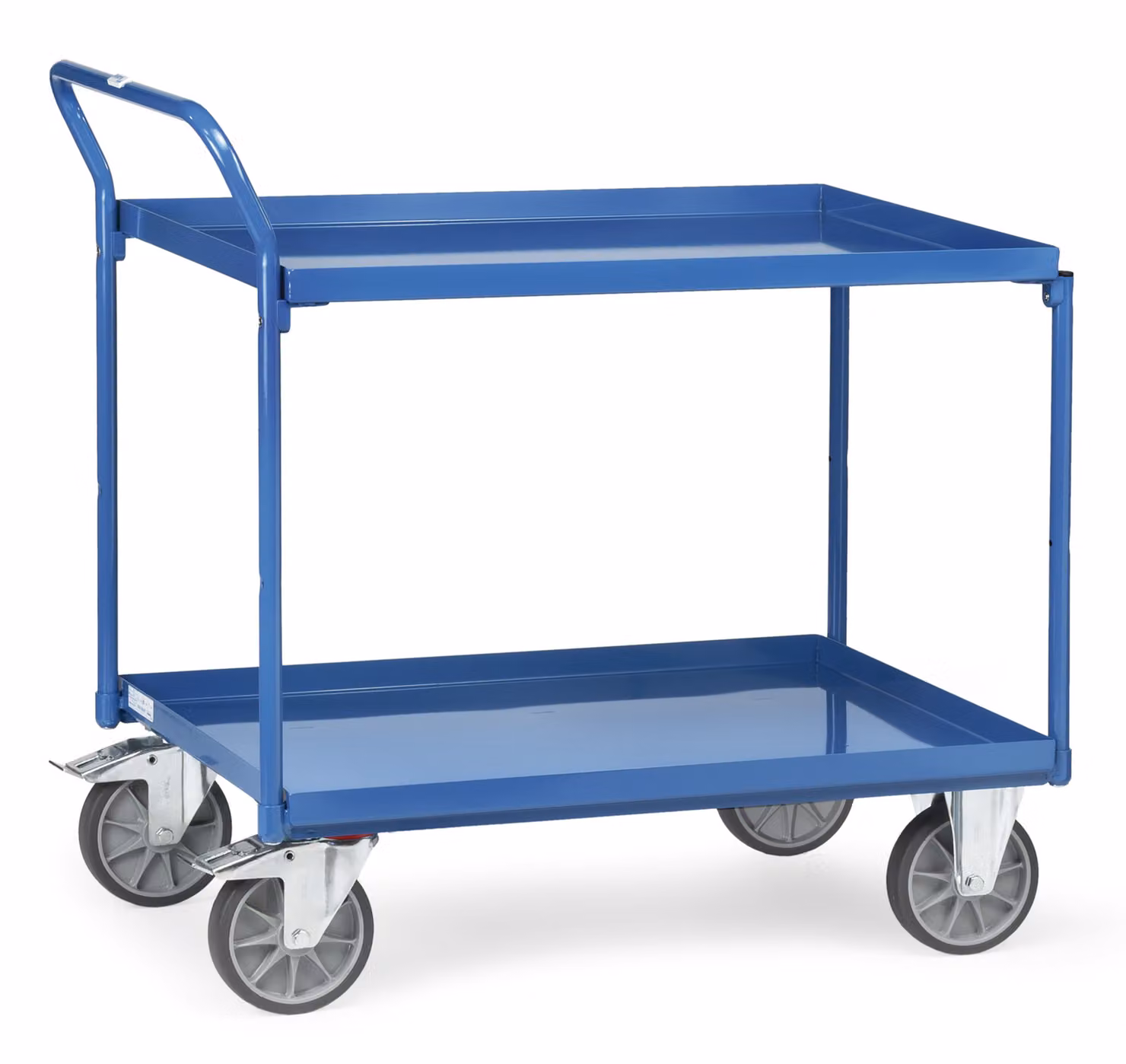 Fetra Attrezzature per il trasporto Carrello da tavolo 4920 400kg 2 vassoi 850x500mm, 4920