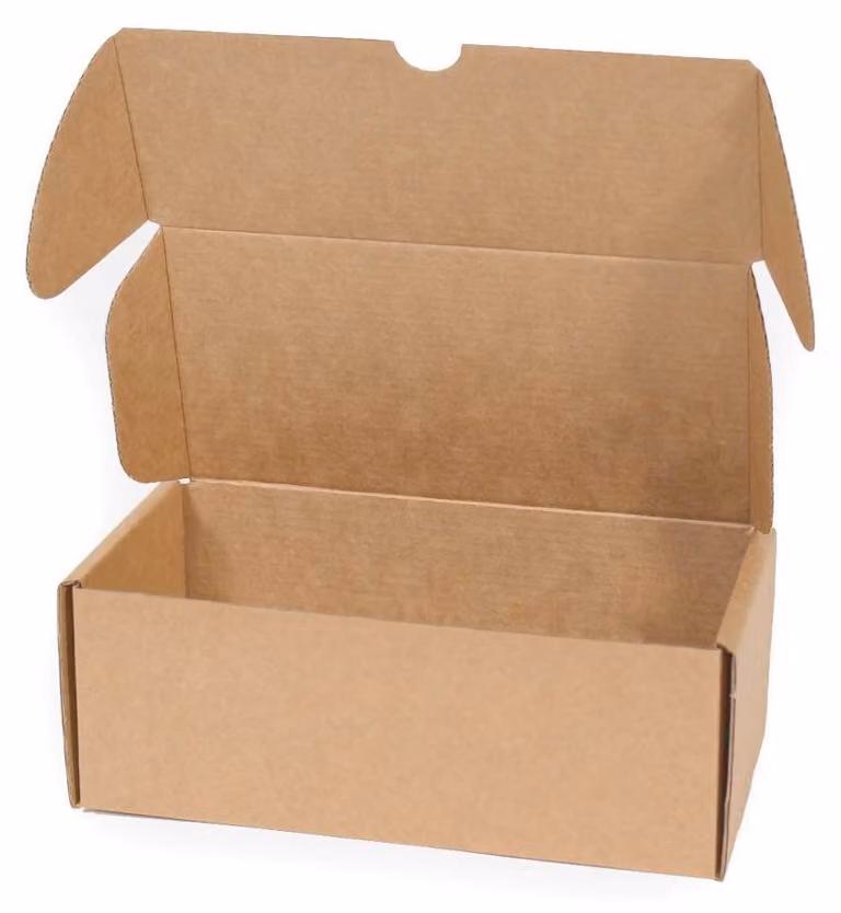 Omgoods - Set di 20 scatole di cartone kraft con coperchio, ideali per spedizioni