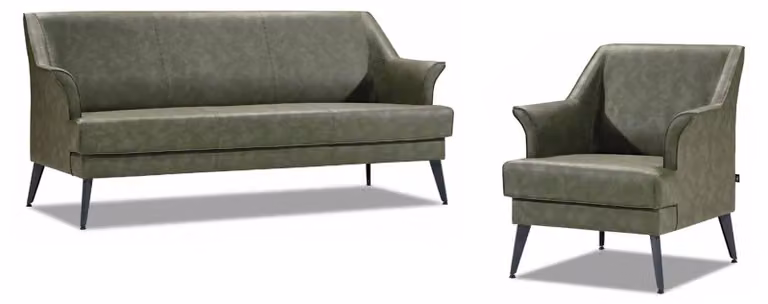 Sofagarnitur Wohnzimmer Set Sofa 3 + 1 Sitzer Polster Möbel 2tlg Modern Möbel