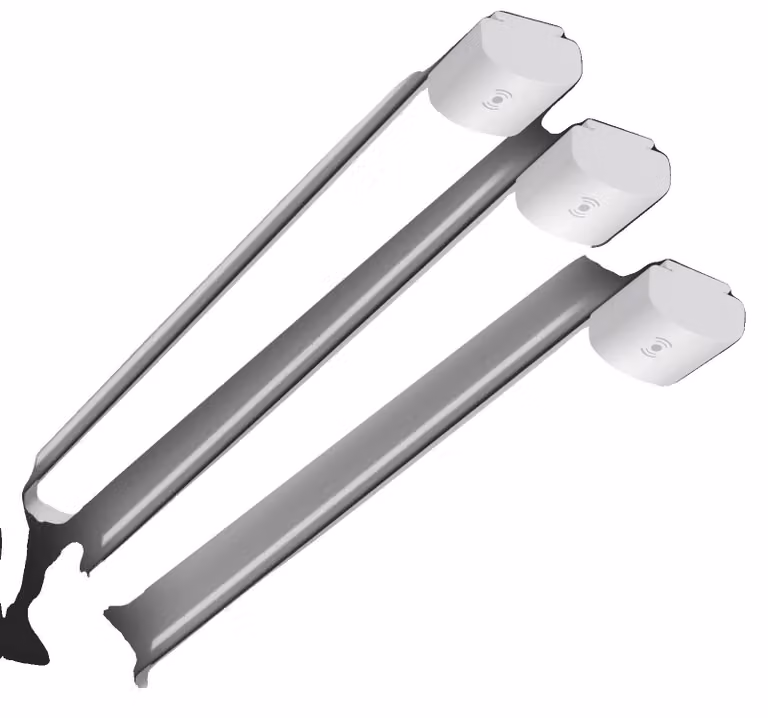 Pannello LED per soffitto, con sensore di movimento, impermeabile, confezione da 3 pezzi, luce neutra, colore bianco, potenza da 41 a 50W