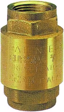 Valvola di ritegno Europa Itap in ottone color oro – 1