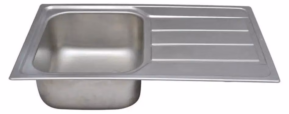 Lavello in acciaio inox Pyramis Athena 79x50 1B1D