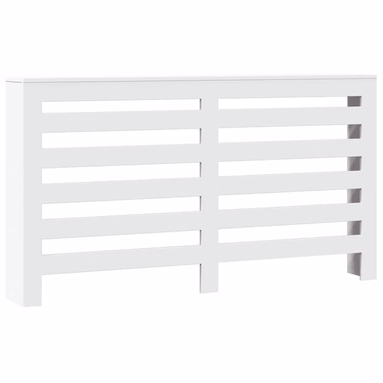 Copertura Termosifone Bianca 149x20x82 cm Legno Multistrato