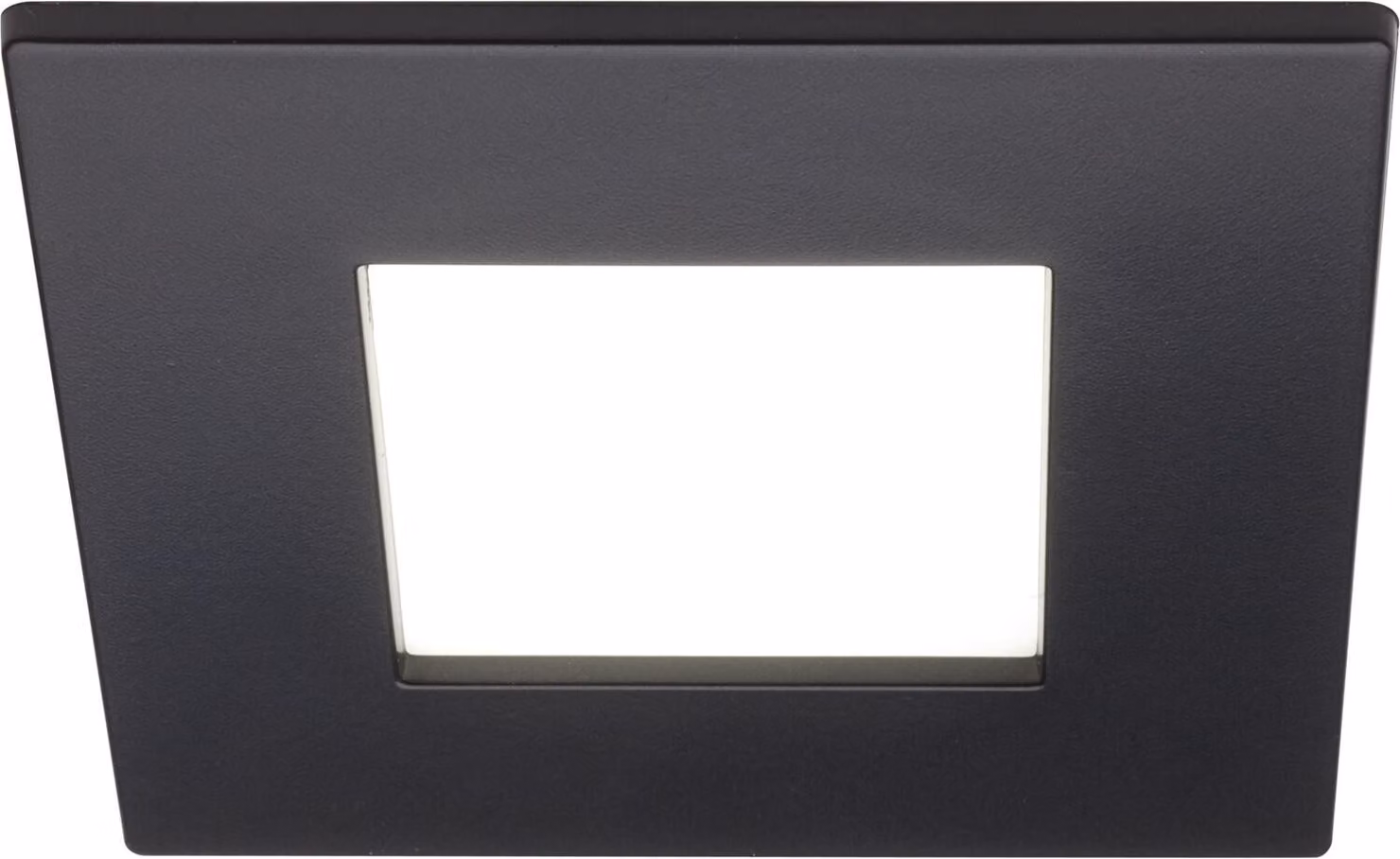 DOMUS LINE Plafoniera da incasso Quadrum Plus D-MOTION, nero opaco