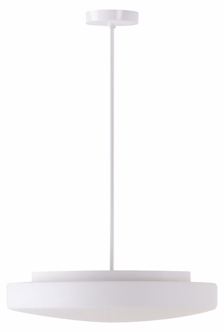 OSMONT EDN54114 EDNA P5 apparecchio a sospensione in vetro bianco IP40 3x60W E27