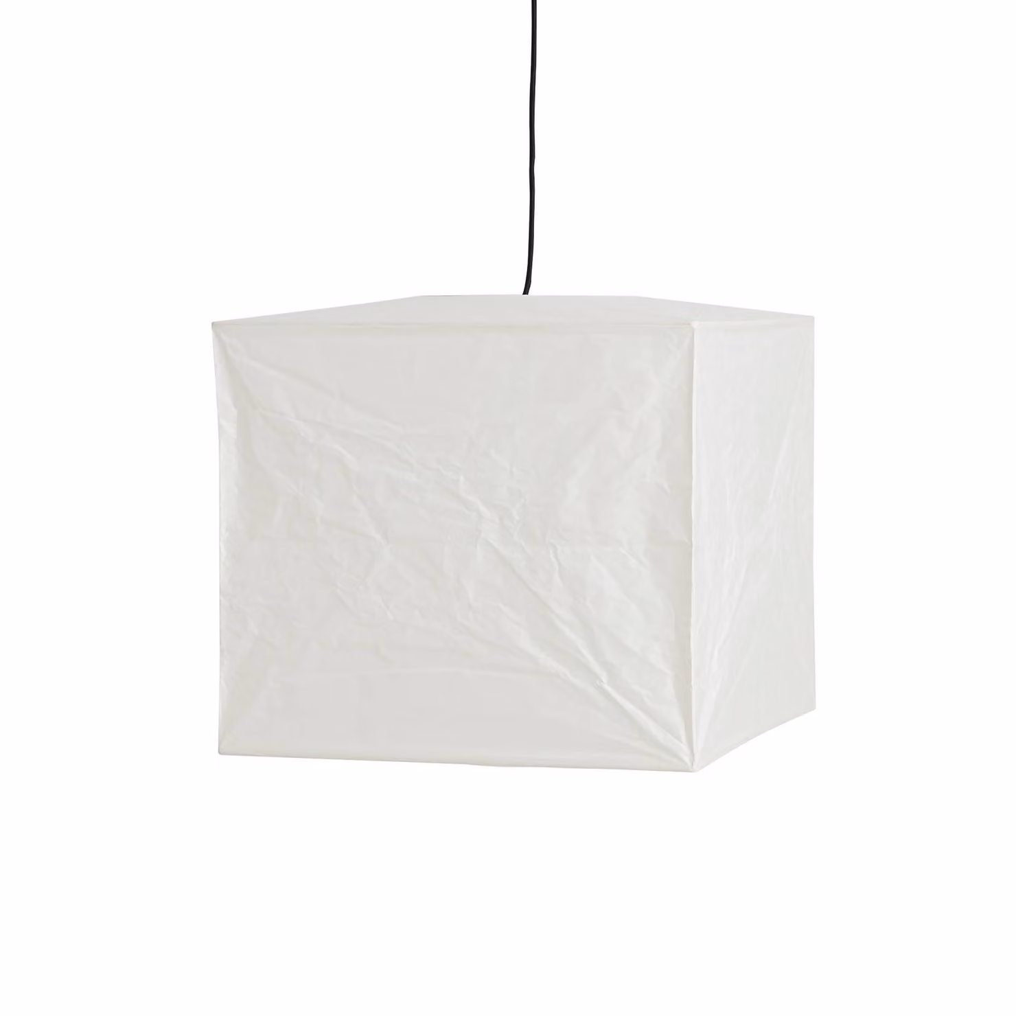 HAY Paralume Cube, altezza 40 cm, bianco, carta Cube, Bianco / Opale, Carta / Lunolit / Lunopal, Design