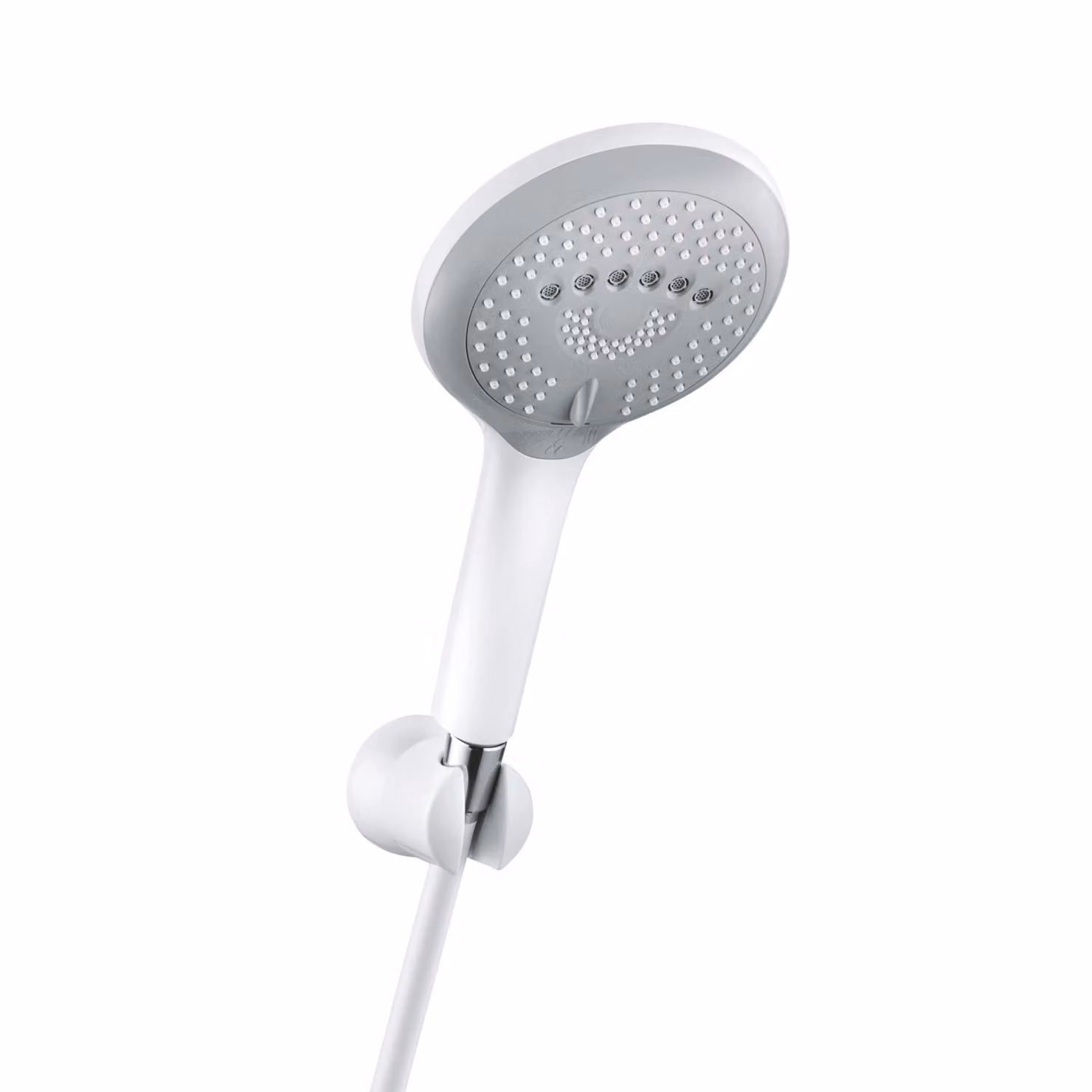 KLUDI FRESHLINE Set de douchettes pour baignoire 3S, avec 3 types de jets, montage mural, 6795091-00, 6795091-00