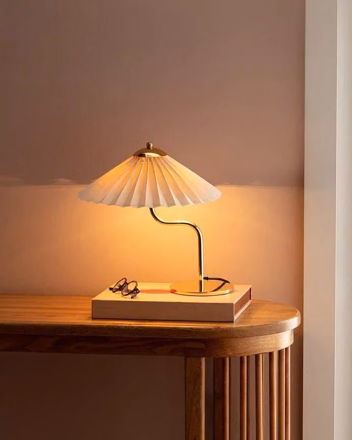 Opviq, lampada da tavolo di alta qualità (oro, 36 cm) con corpo in metallo, grado di protezione IP20, 2 attacchi G9