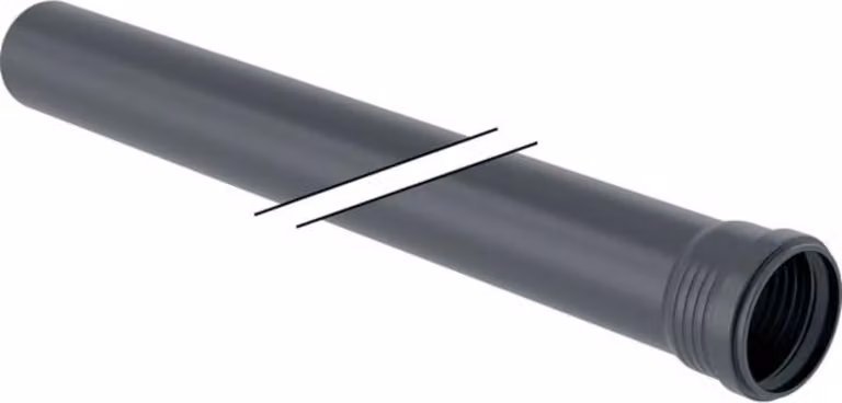 Geberit 393700141 Tubo Silent-Pro con raccordo