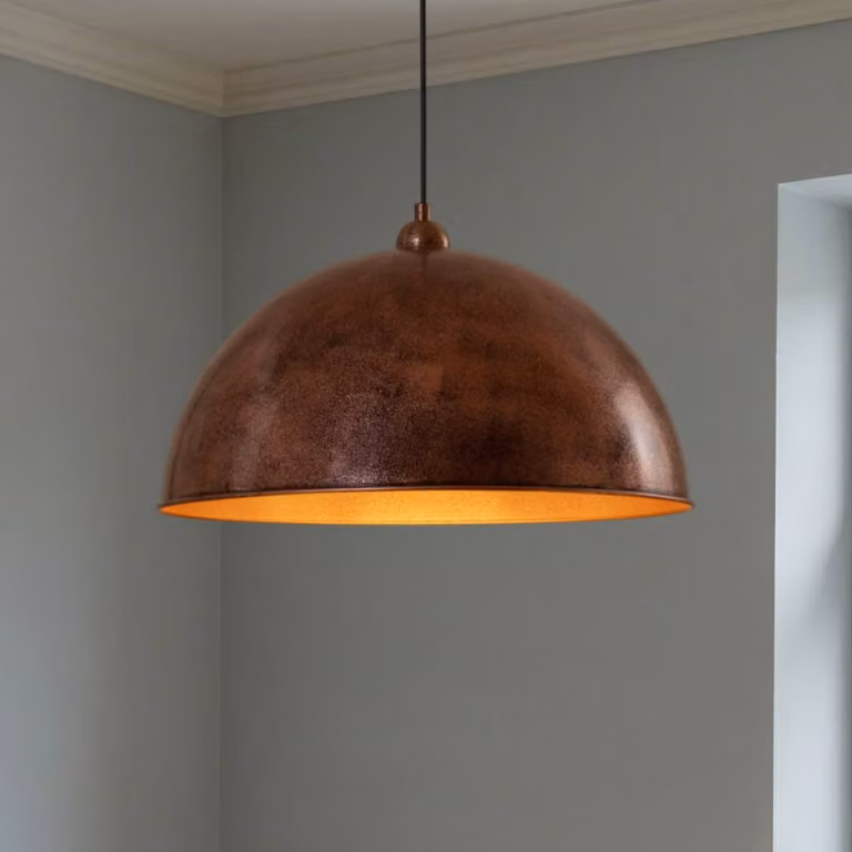 Lampada a sospensione Casimir ROYALTECH, dimmerabile, Rame, Soggiorno / Sala da pranzo, Metallo, Vintage, Lampada a sospensione