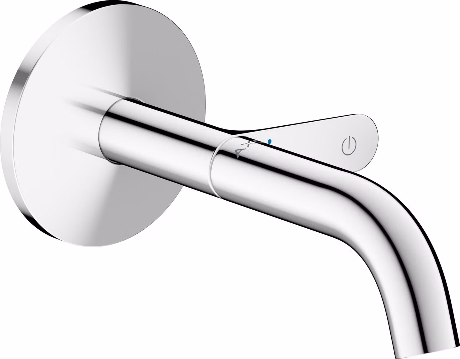 hansgrohe AXOR One Mitigeur de lavabo encastré pour montage mural Select, saillie 160mm, 48180000, 48180000