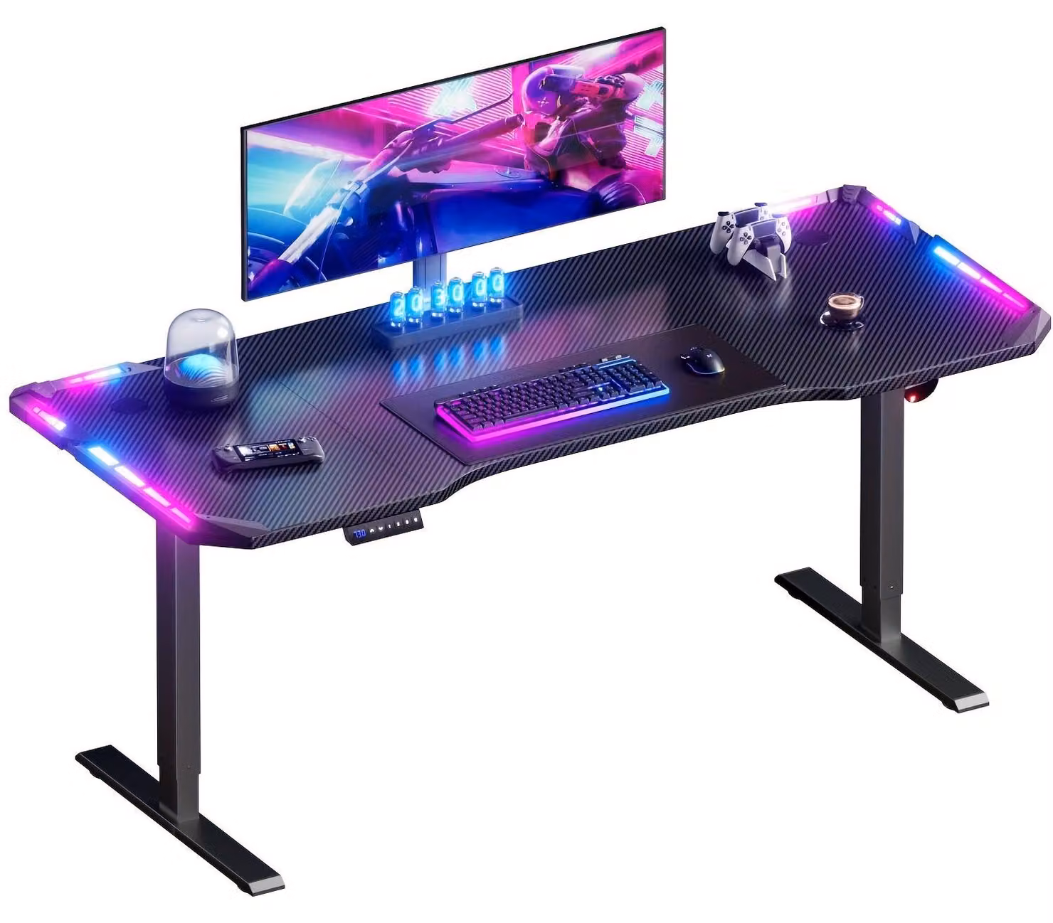 Scrivania regolabile elettrica, scrivania regolabile in altezza, scrivania da standing desk, scrivania da gaming, scrivania per computer