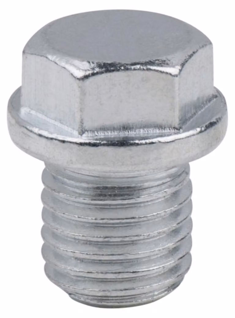 KS TOOLS Tappo di scarico olio esagono esterno 17 mm M12x1,5x13 mm confezione da 10 pezzi - 430.1014