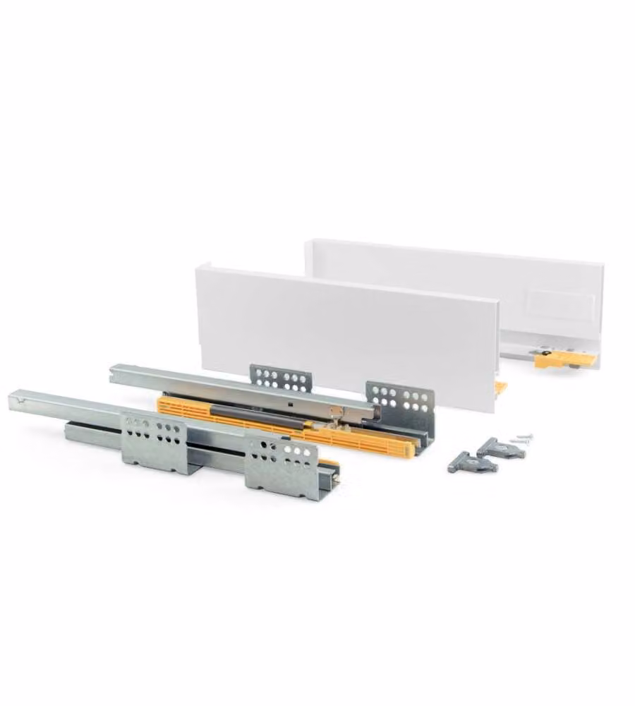 Emuca Kit Cassetto Cucina Concept - Grigio Antracite - 105mm x 500mm