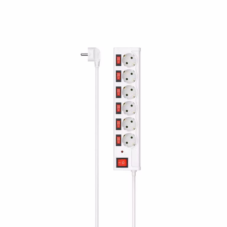 Hama 00223157 Intelligente Steckerleiste 6 AC-Ausgänge 1,4 m 3680 W (00223157)