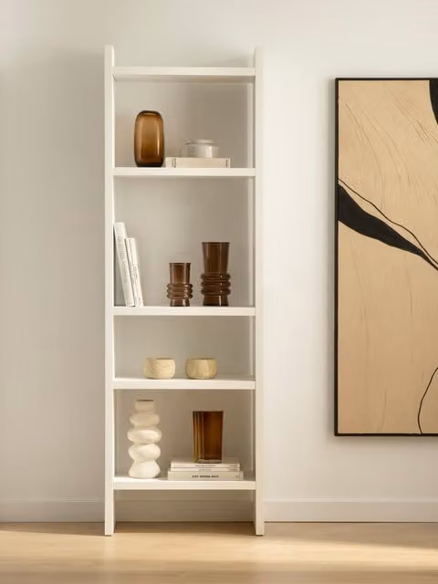 Scaffale Orise bianco S Kenay Home L: 60 cm, P: 60 cm, H: 185 cm