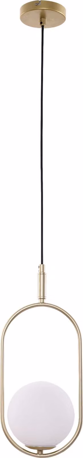 Candellux Lampadario a sospensione in ottone Cordel per lampadina G9 31-73457