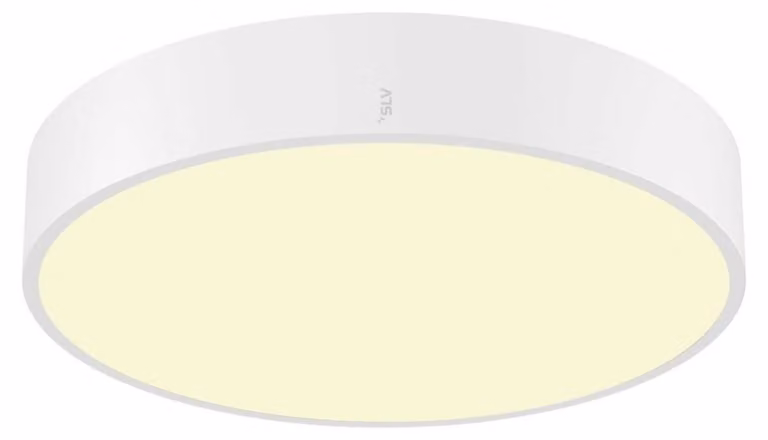 SLV 1007299 MEDO PRO 40, apparecchio a LED per montaggio a parete/soffitto, rotondo 3000/4000K, 19W, taglio di fase del bordo d'uscita, 110°, bianco