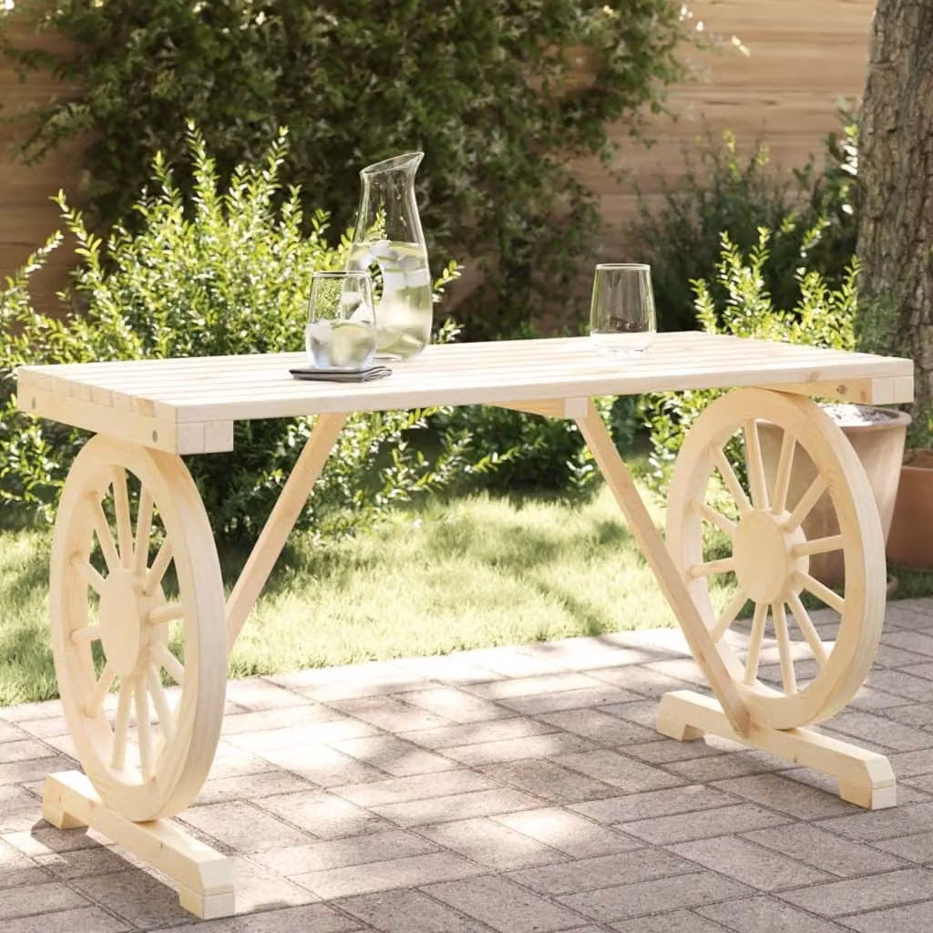 Maison Exclusive - Tavolo da giardino 115x55x65 cm, in legno massello di abete