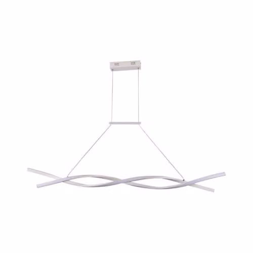 V-TAC Lampadario LED a Sospensione 30W in Metallo dal Design Moderno 120*100cm Colore Bianco 4000K