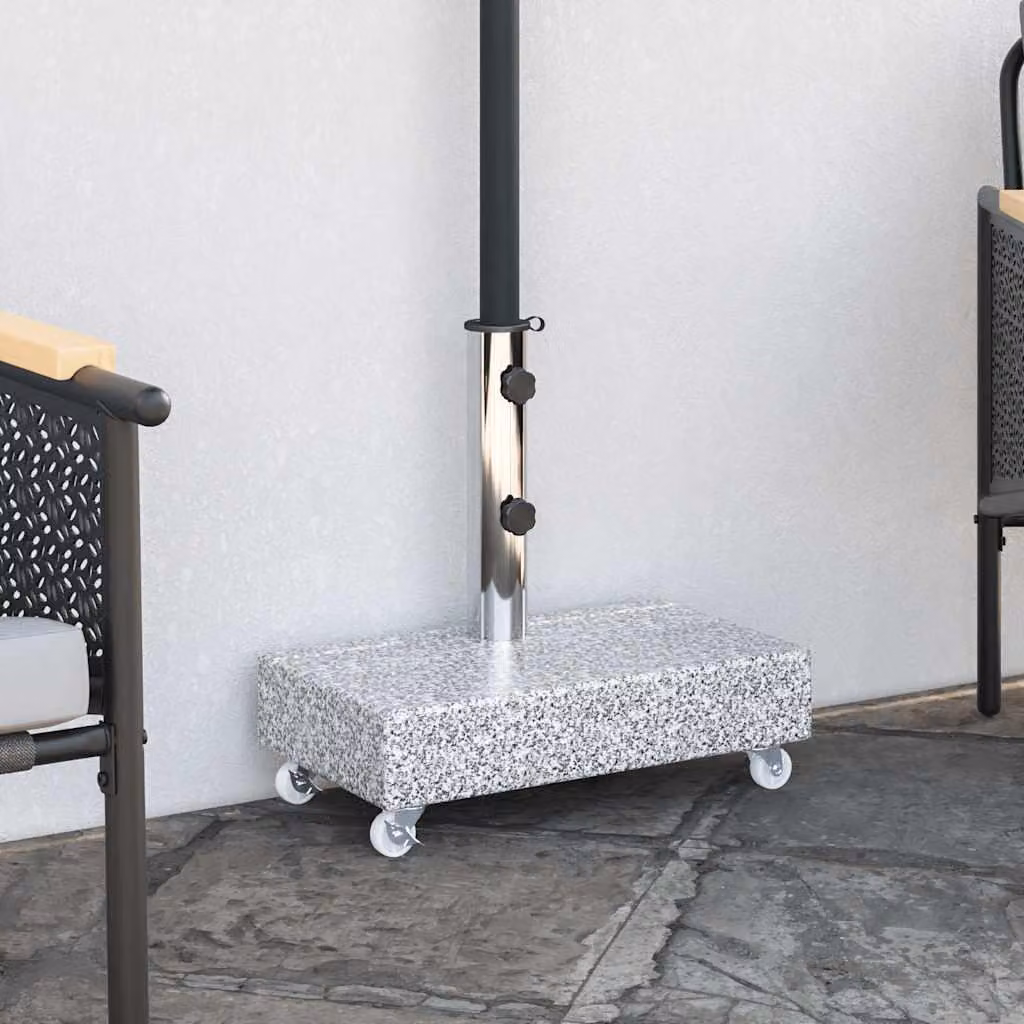Maison Exclusive - Portauggiola grigio chiaro 45x25x8,3 cm granito
