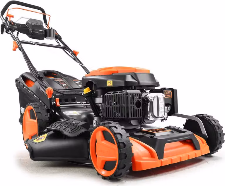 Tagliaerba a benzina con avviamento elettrico e trazione (velocità) regolabile FX-RM5196eS-PRO FUXTEC