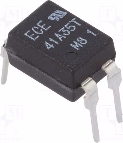 1 relè: semiconduttore, corrente di pilotaggio: 50mA, 100mA max., 350VAC max., 350VDC max. Modello: EPR211A354001EZ
