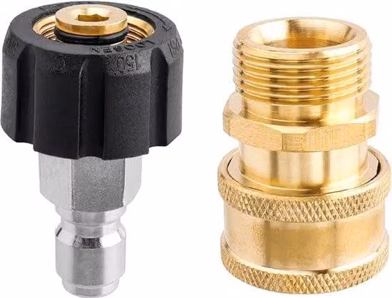 Adattatore per idropulitrice, attacco metrico M22, raccordo per idropulitrice, 14 mm