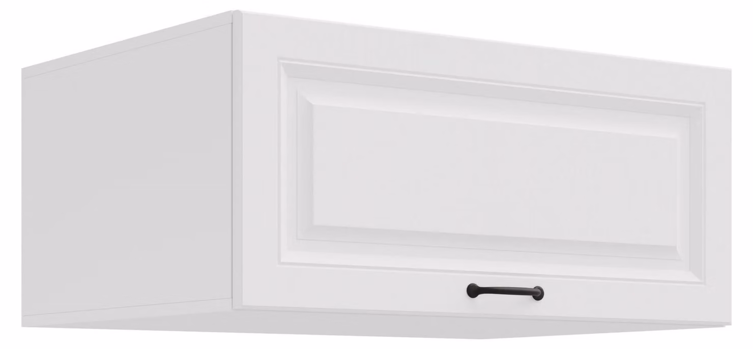 Credenza alta da 80 cm STILO, bianco, angolo cottura, blocco cucina, cucina in stile rustico
