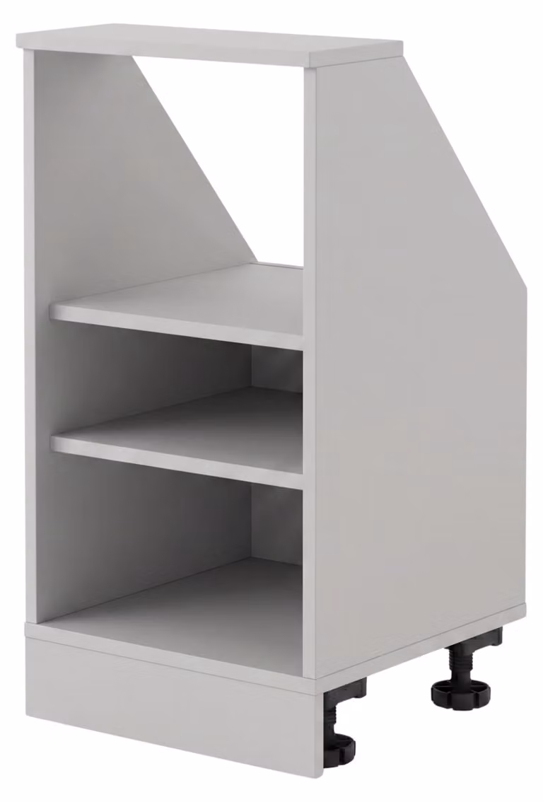 INNOVAHOME - Armadio sottotetto da 40 cm, mobile basso, colore bianco