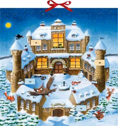 Calendario dell'Avvento a tema Zettel - Un'avventura natalizia al castello di Felsenfest