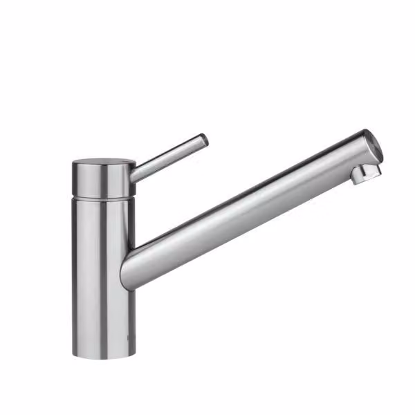 KWC Inox 1, miscelatore per lavello, acciaio inox, alta pressione